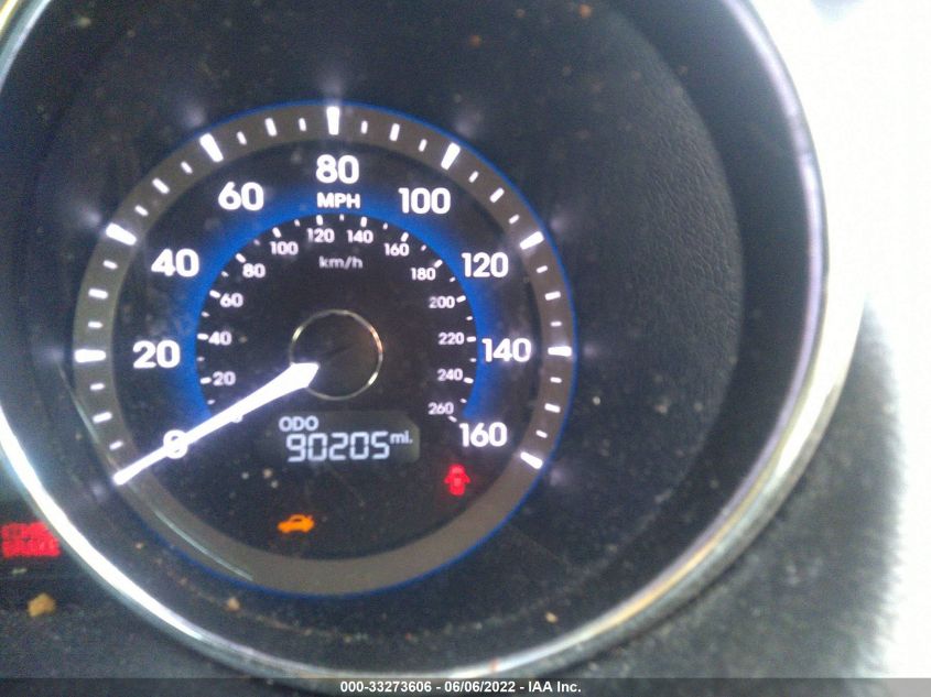 2013 HYUNDAI SONATA HYBRID LIMITED KMHEC4A43DA097860