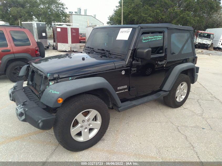 2014 JEEP WRANGLER SPORT 1C4AJWAG0EL289662