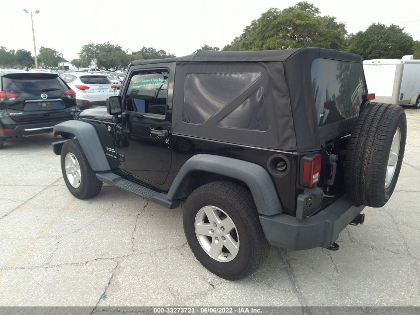 2014 JEEP WRANGLER SPORT 1C4AJWAG0EL289662
