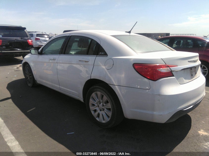 2014 CHRYSLER 200 VIN: 1C3CCBABXEN210166
