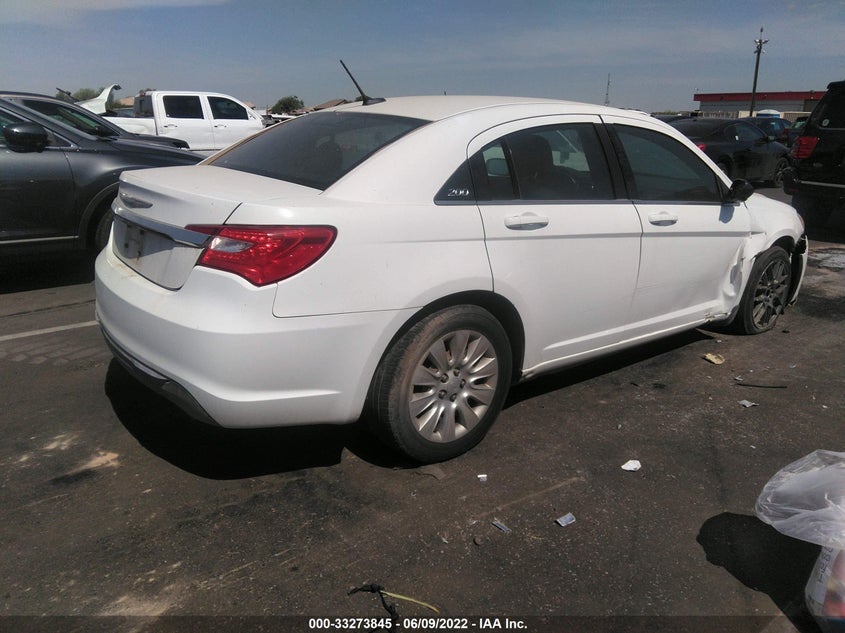 2014 CHRYSLER 200 VIN: 1C3CCBABXEN210166