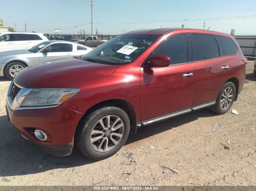 2014 NISSAN PATHFINDER S 5N1AR2MNXEC712447