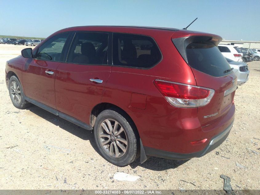 2014 NISSAN PATHFINDER S 5N1AR2MNXEC712447