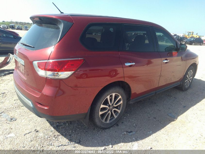 2014 NISSAN PATHFINDER S 5N1AR2MNXEC712447