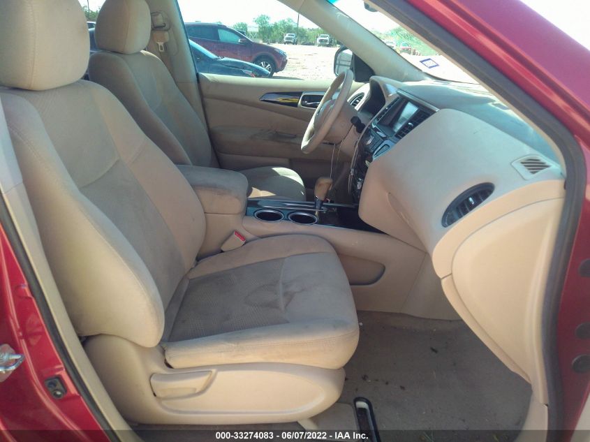 2014 NISSAN PATHFINDER S 5N1AR2MNXEC712447