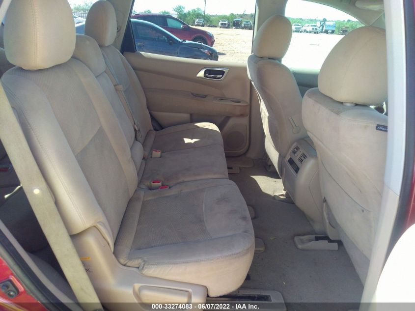 2014 NISSAN PATHFINDER S 5N1AR2MNXEC712447