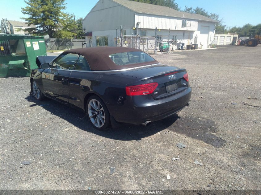 2014 AUDI A5 PREMIUM PLUS WAULFAFH6EN004477