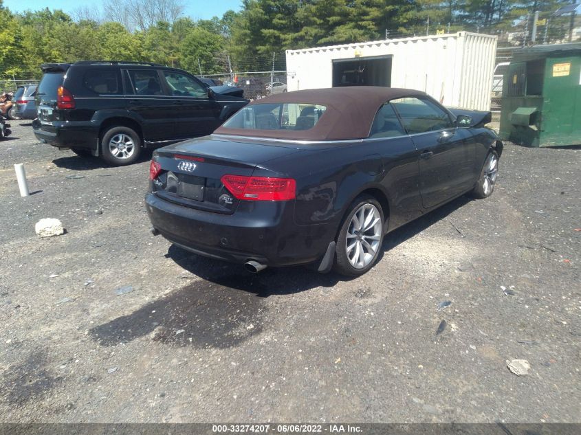 2014 AUDI A5 PREMIUM PLUS WAULFAFH6EN004477