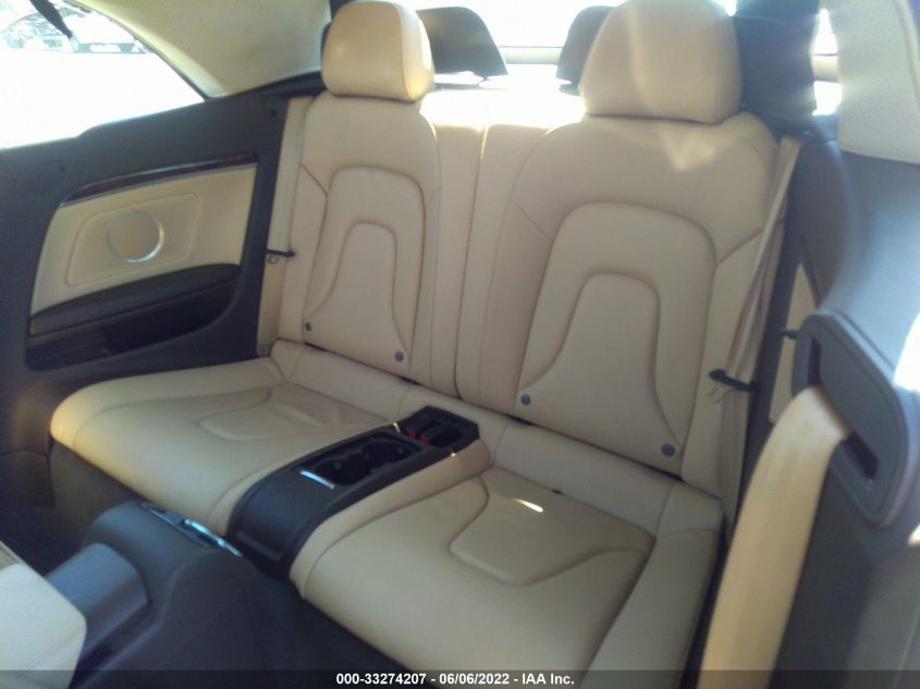 2014 AUDI A5 PREMIUM PLUS WAULFAFH6EN004477