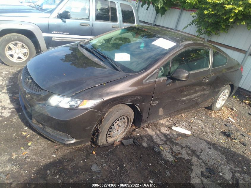 2013 HONDA CIVIC CPE LX 2HGFG3B51DH529055