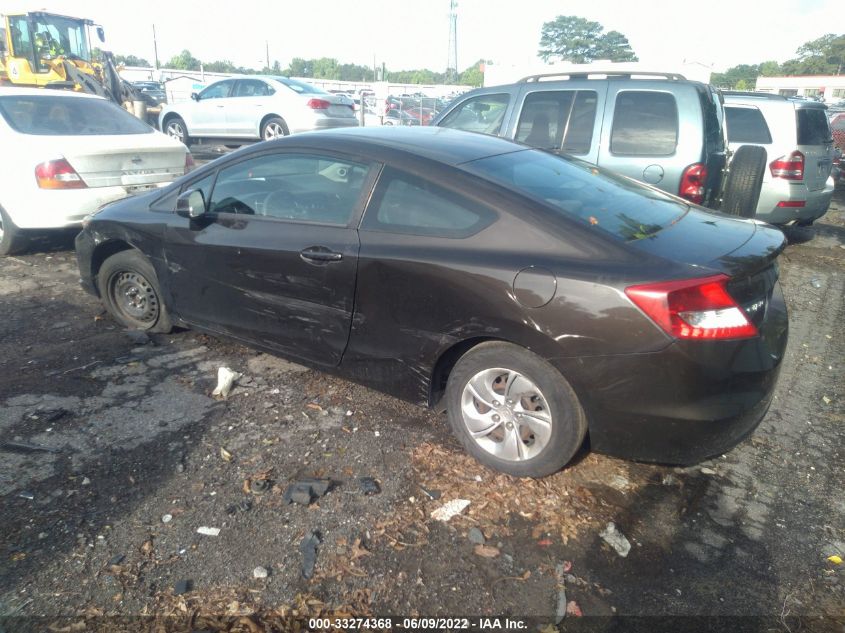 2013 HONDA CIVIC CPE LX 2HGFG3B51DH529055