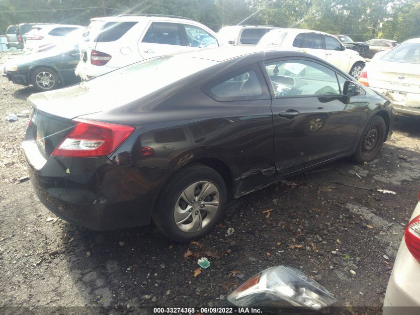 2013 HONDA CIVIC CPE LX 2HGFG3B51DH529055
