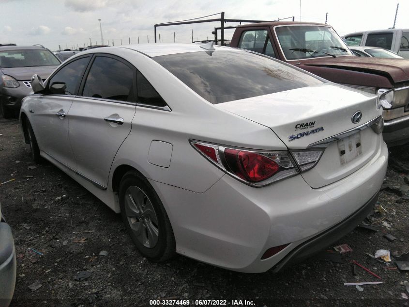 2015 HYUNDAI SONATA HYBRID KMHEC4A46FA128523