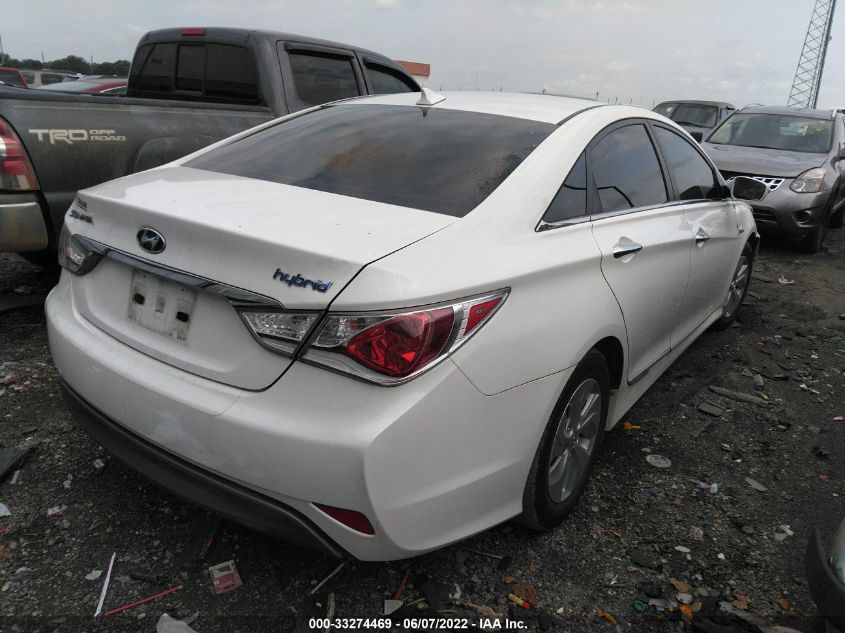 2015 HYUNDAI SONATA HYBRID KMHEC4A46FA128523