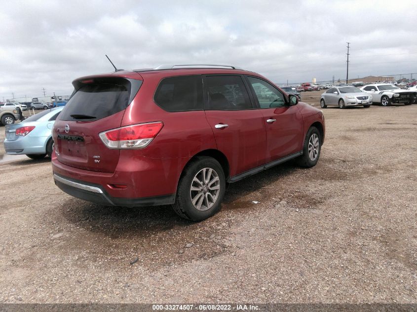 2014 NISSAN PATHFINDER S/SV/SL/PLATINUM 5N1AR2MM4EC654553