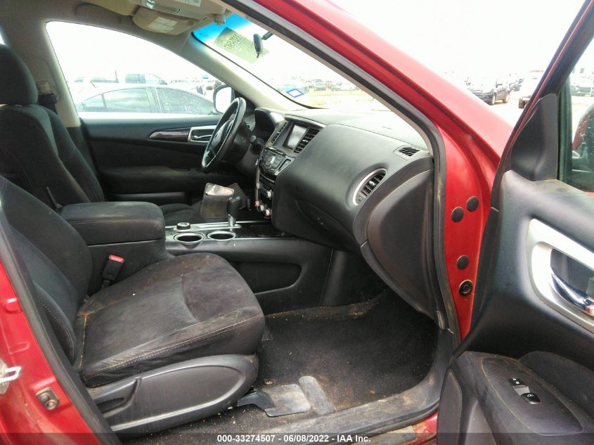 2014 NISSAN PATHFINDER S/SV/SL/PLATINUM 5N1AR2MM4EC654553