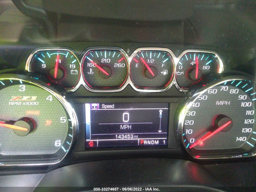 2015 CHEVROLET SILVERADO 2500HD LTZ 1GC2KWEG5FZ102362