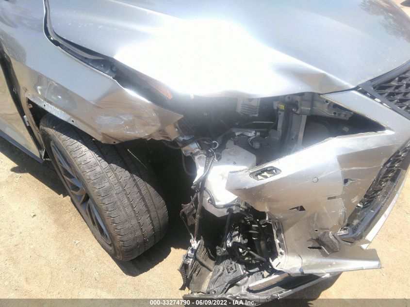 2021 LEXUS RX RX 450H F SPORT HANDLING 2T2YGMDA4MC068754