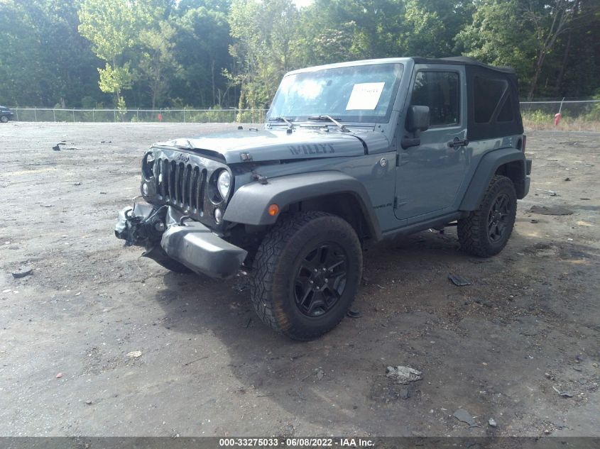 2015 JEEP WRANGLER WILLYS WHEELER 1C4AJWAGXFL732837