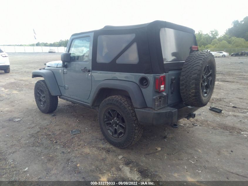 2015 JEEP WRANGLER WILLYS WHEELER 1C4AJWAGXFL732837