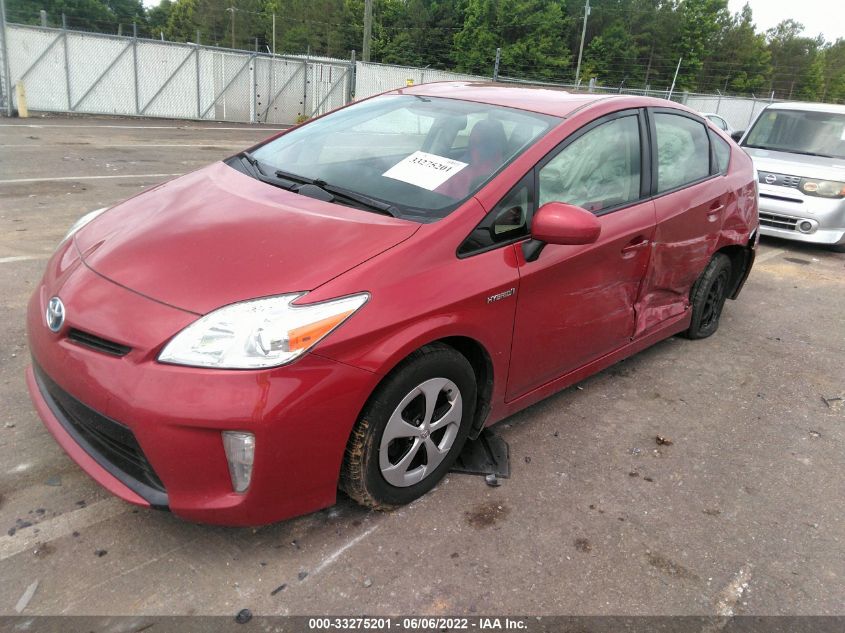 2014 TOYOTA PRIUS FOUR/FIVE/THREE/ONE/TWO JTDKN3DU2E0385240