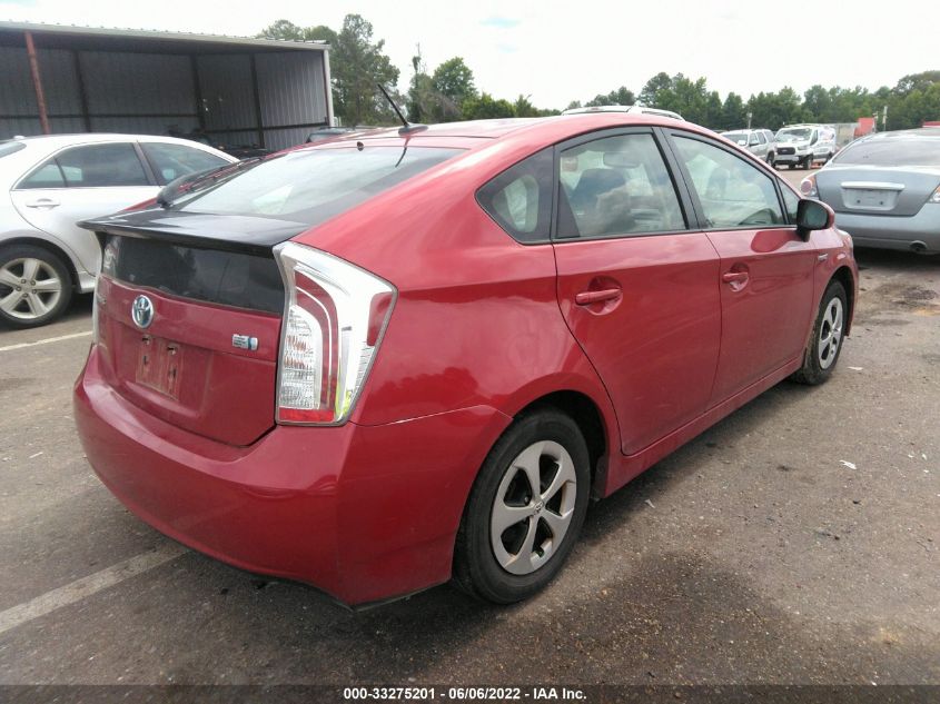 2014 TOYOTA PRIUS FOUR/FIVE/THREE/ONE/TWO JTDKN3DU2E0385240
