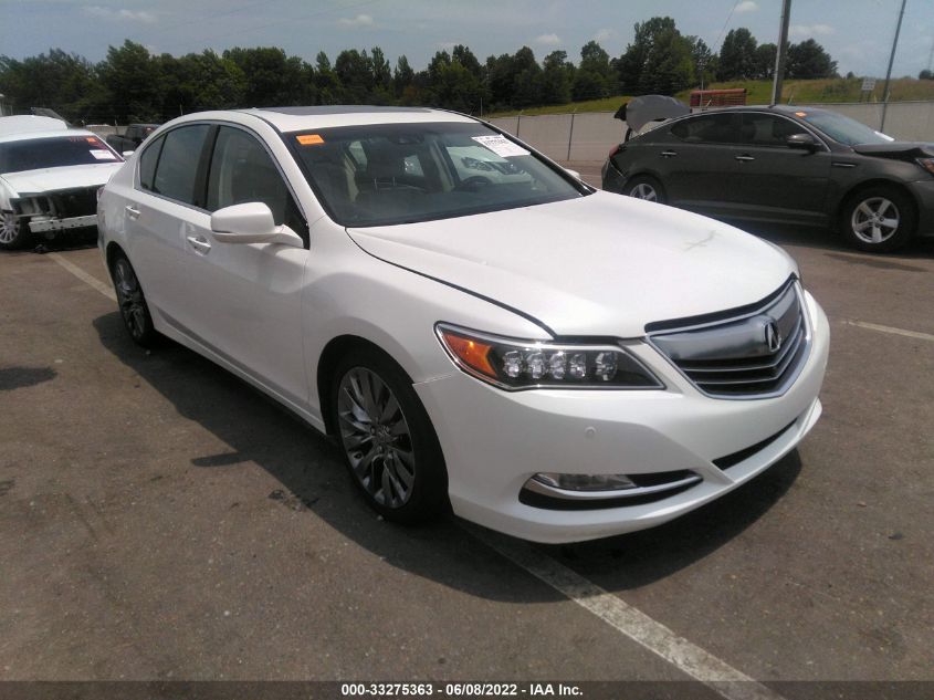 2016 ACURA RLX ADVANCE PKG JH4KC1F94GC000375