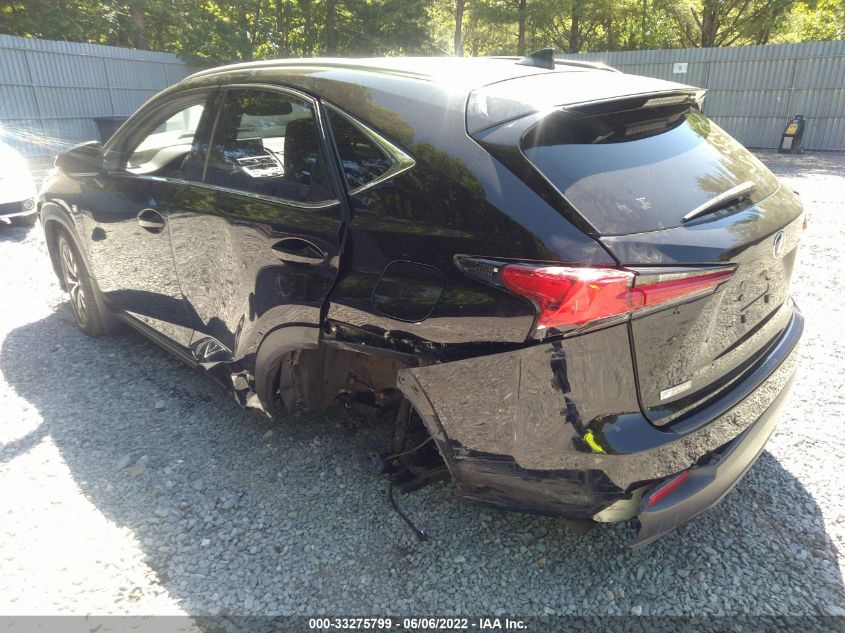 2018 LEXUS NX NX 300 JTJBARBZ1J2158646
