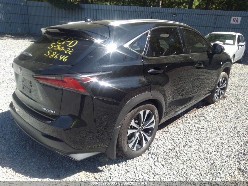 2018 LEXUS NX NX 300 JTJBARBZ1J2158646