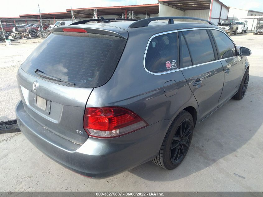 2013 VOLKSWAGEN JETTA SPORTWAGEN TDI W/SUNROOF 3VWPL7AJ5DM620980