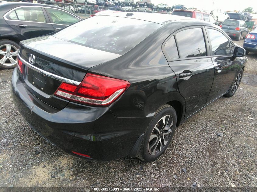2013 HONDA CIVIC SDN EXL 19XFB2F91DE207449