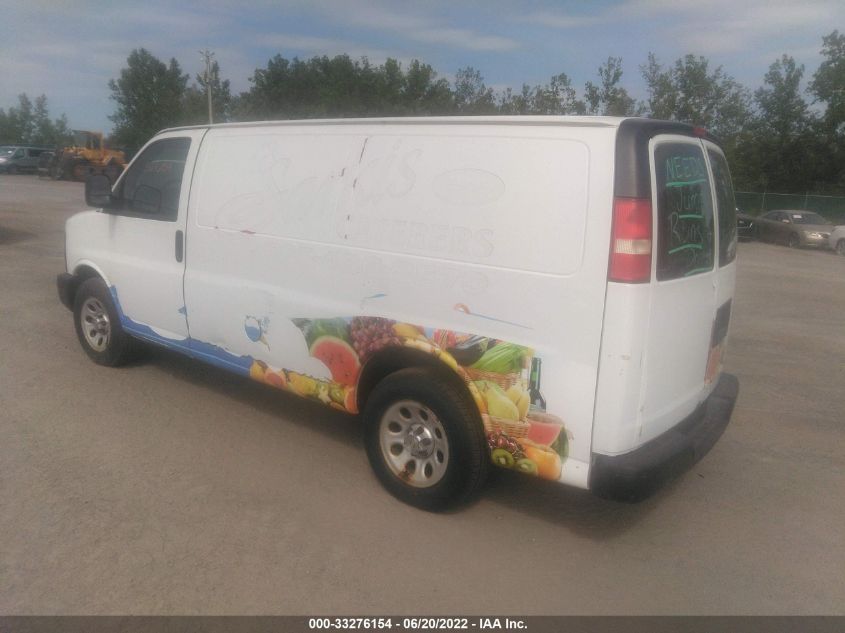 2013 CHEVROLET EXPRESS CARGO VAN 1GCSGAFX3D1114363