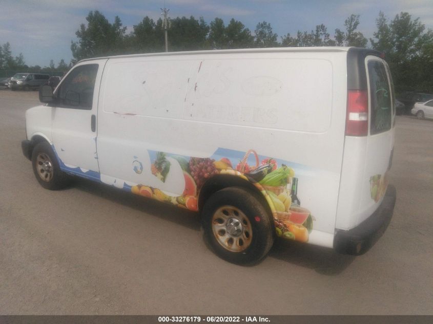 2013 CHEVROLET EXPRESS CARGO VAN 1GCSGAFXXD1119768