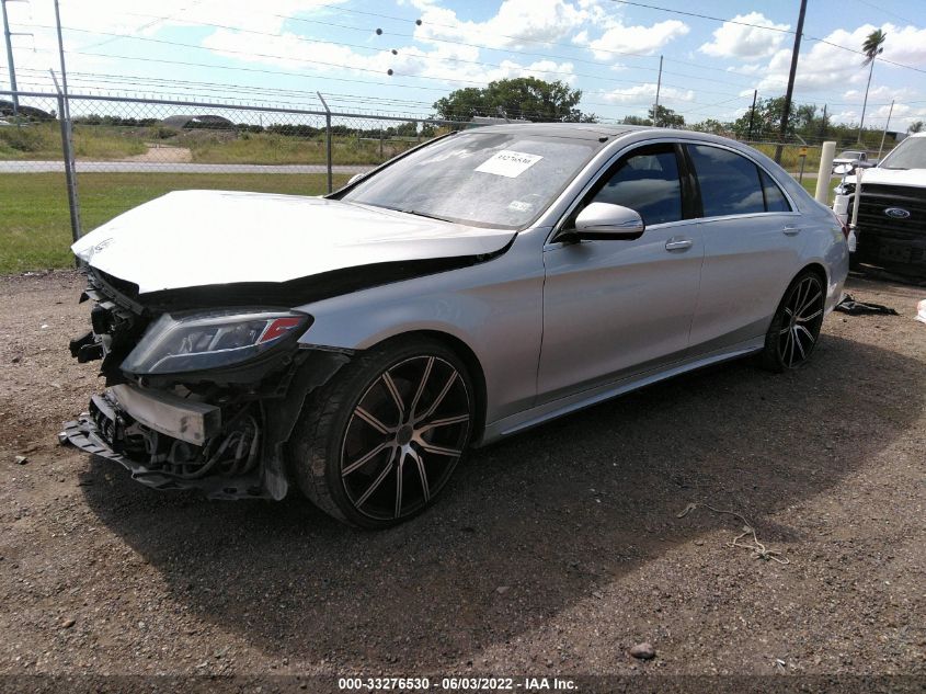 2014 MERCEDES-BENZ S-CLASS S 550 WDDUG8CB2EA006480