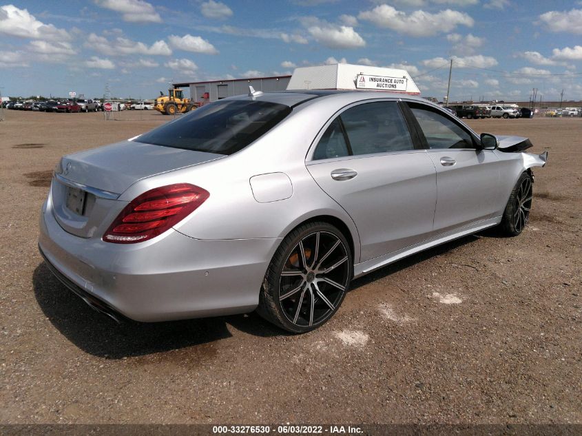 2014 MERCEDES-BENZ S-CLASS S 550 WDDUG8CB2EA006480