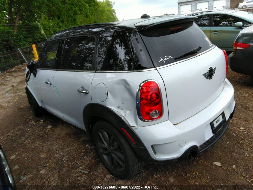 2013 MINI COOPER COUNTRYMAN S ALL4 WMWZC5C51DWP32706