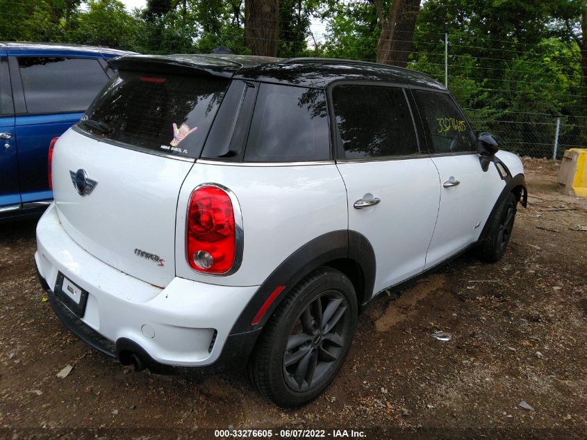2013 MINI COOPER COUNTRYMAN S ALL4 WMWZC5C51DWP32706