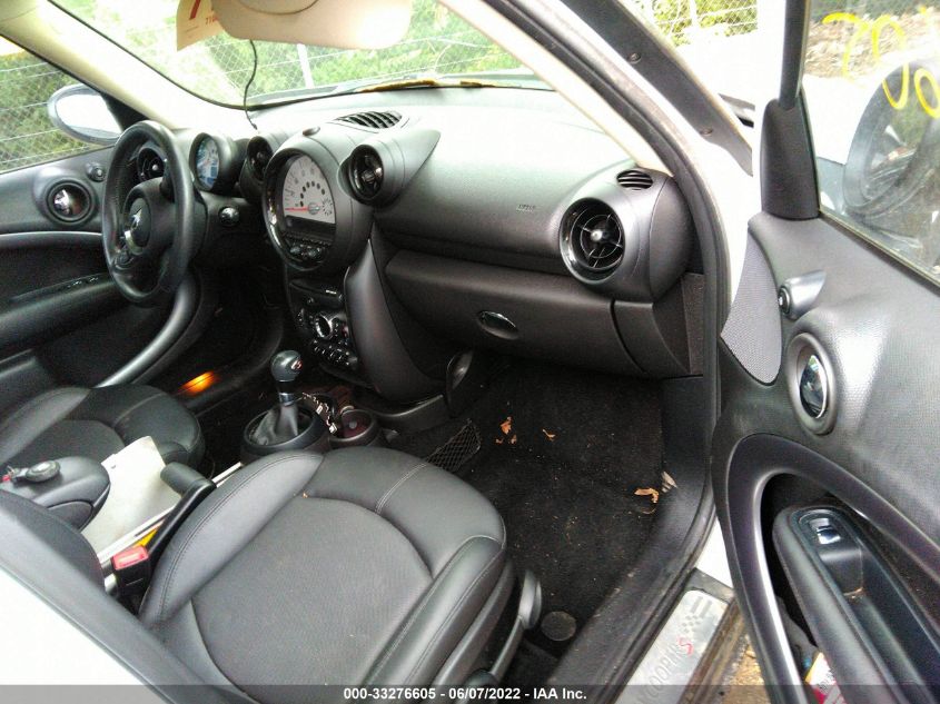 2013 MINI COOPER COUNTRYMAN S ALL4 WMWZC5C51DWP32706