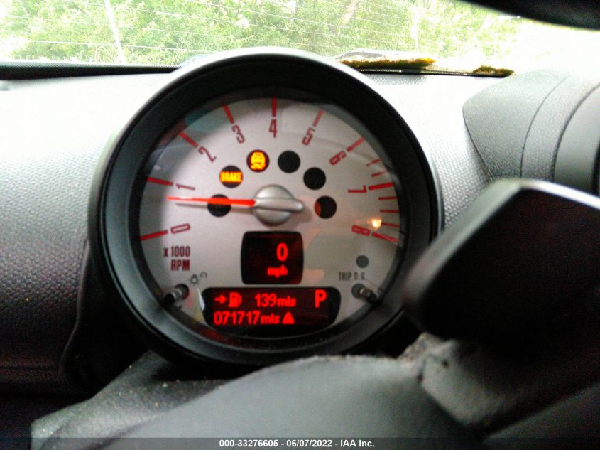 2013 MINI COOPER COUNTRYMAN S ALL4 WMWZC5C51DWP32706