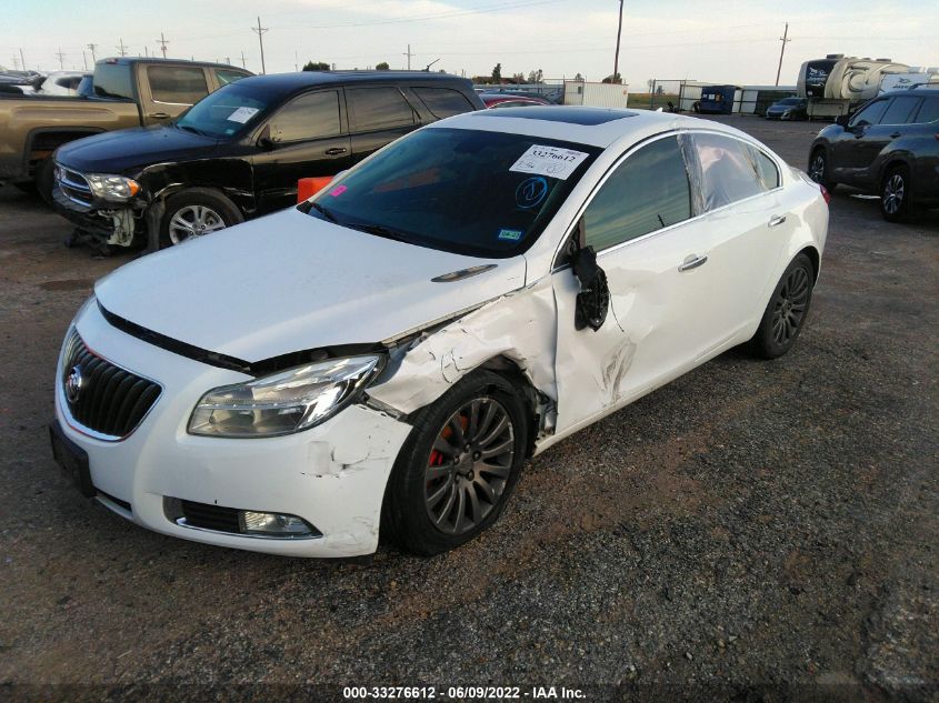 2013 BUICK REGAL TURBO PREMIUM 1 2G4GS5EV7D9148695