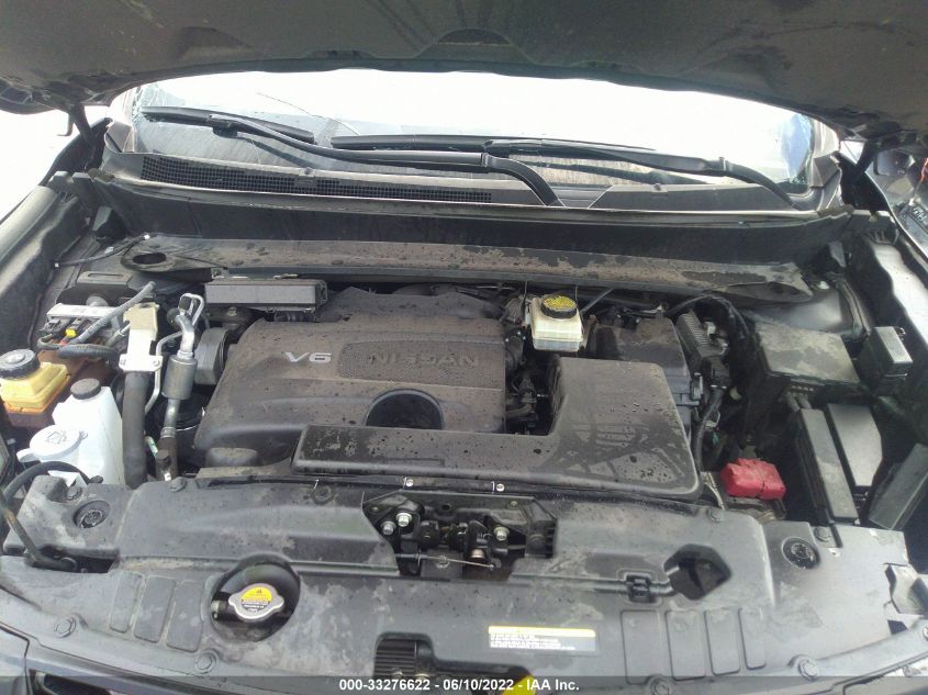 2019 NISSAN PATHFINDER SL 5N1DR2MN6KC639750