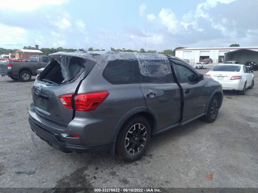 2019 NISSAN PATHFINDER SL 5N1DR2MN6KC639750