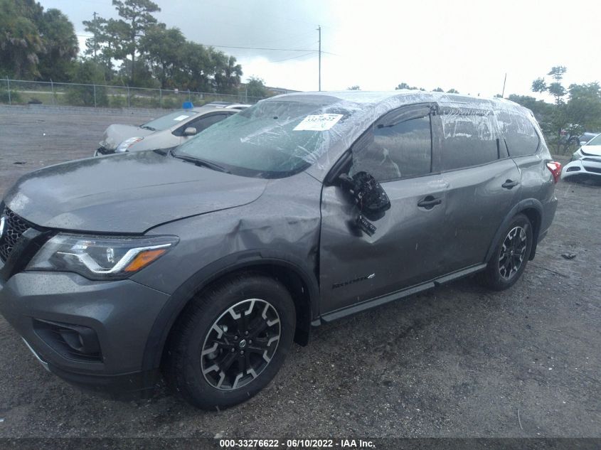 2019 NISSAN PATHFINDER SL 5N1DR2MN6KC639750
