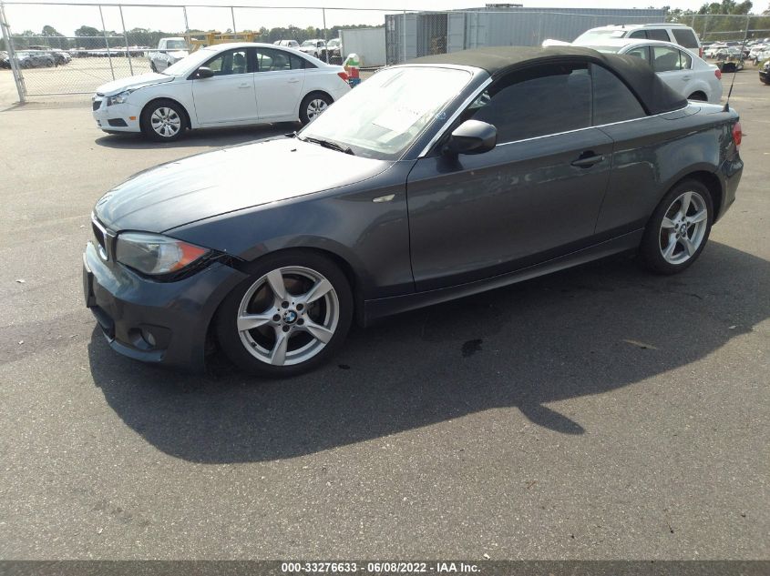 2013 BMW 1 SERIES 128I WBAUL7C59DVU09967