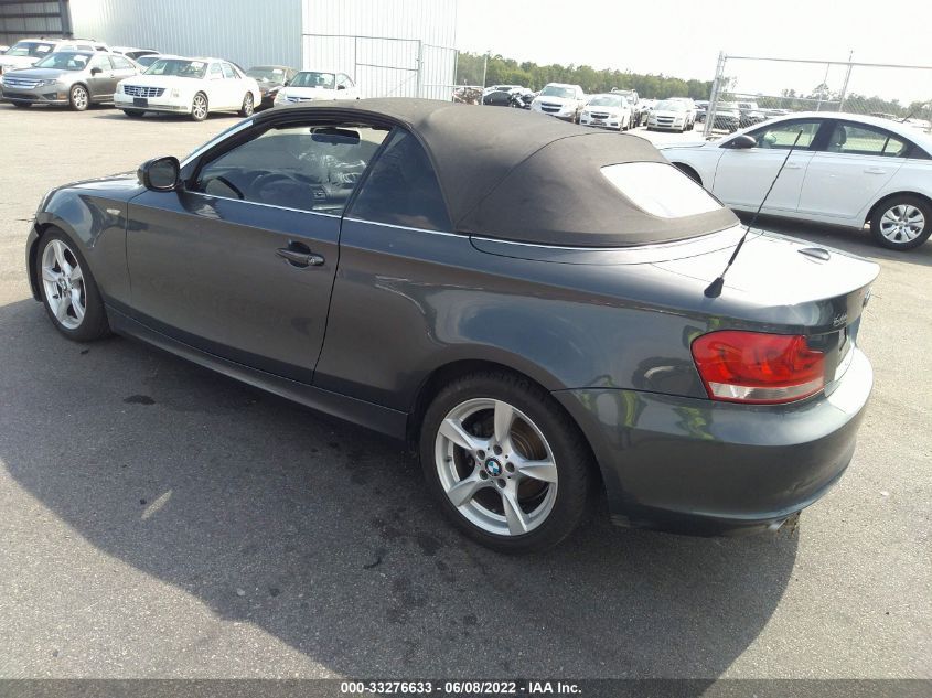 2013 BMW 1 SERIES 128I WBAUL7C59DVU09967