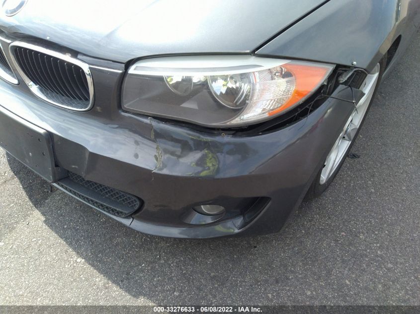 2013 BMW 1 SERIES 128I WBAUL7C59DVU09967