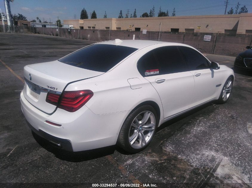 2013 BMW 7 SERIES 740I WBAYA6C53DD143806