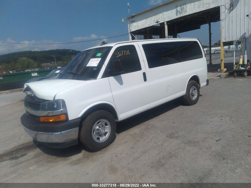 2018 CHEVROLET EXPRESS PASSENGER LT 1GAWGFFG8J1323715