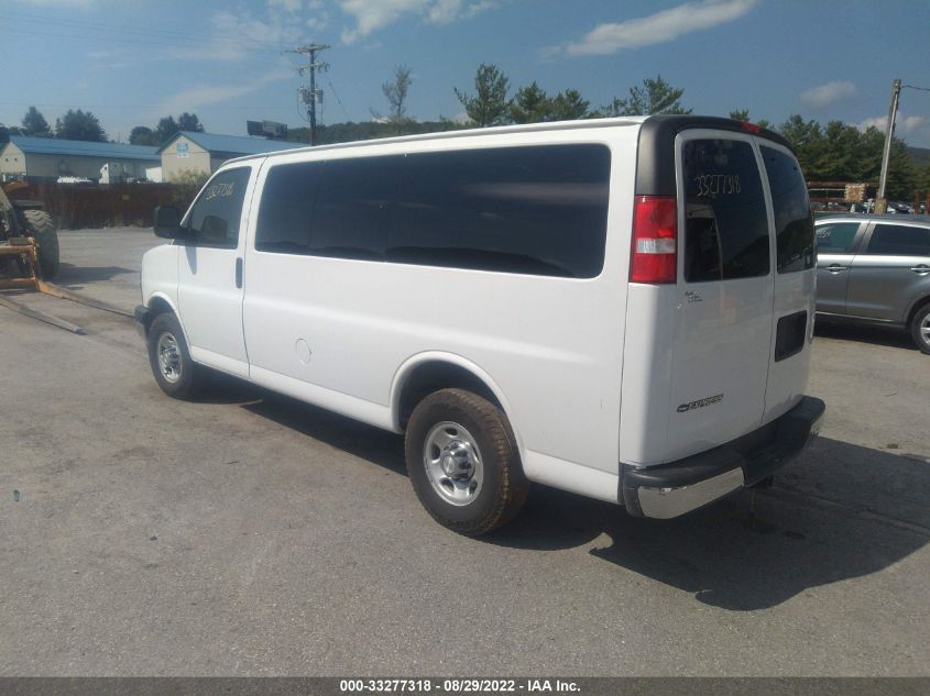 2018 CHEVROLET EXPRESS PASSENGER LT 1GAWGFFG8J1323715