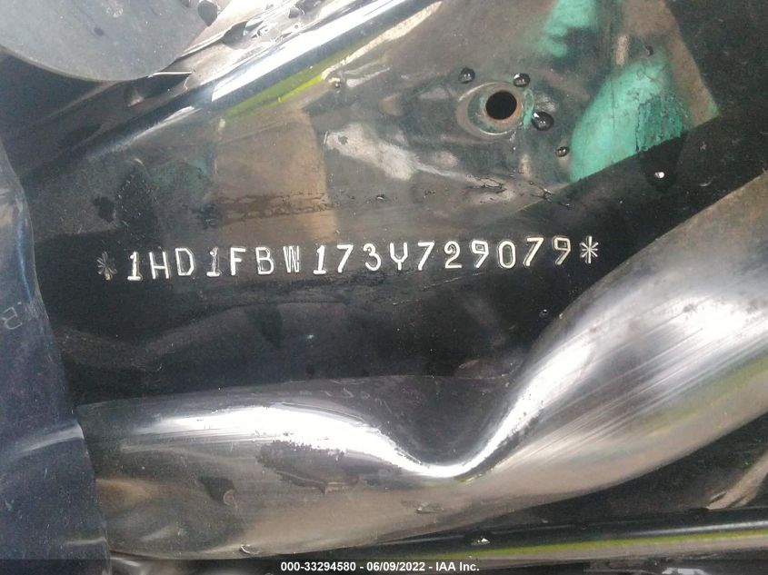 2003 HARLEY-DAVIDSON FLHRI 1HD1FBW173Y729079
